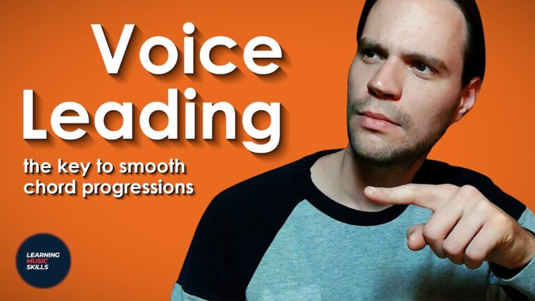 Voice leading for smoother chord progressions