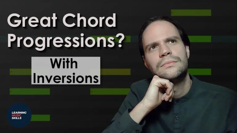 How to create beautiful chord progressions and basslines with chord inversions