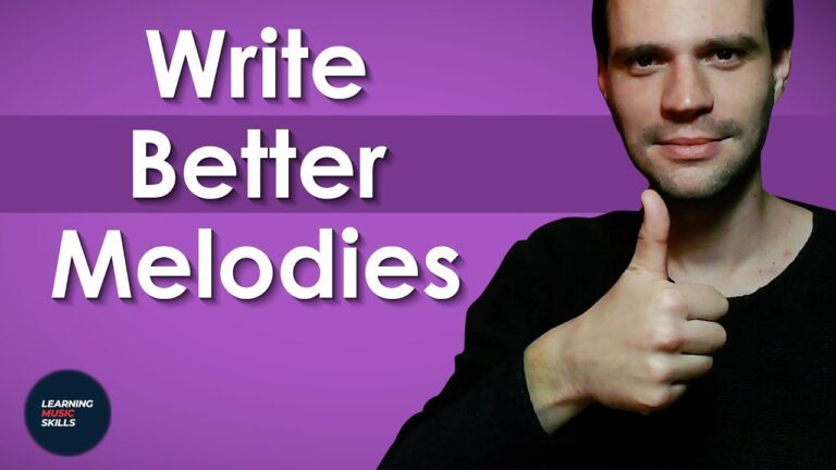 How to write a better melody