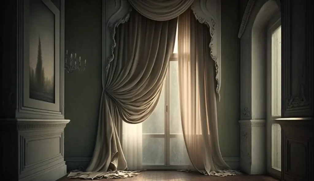 Thick curtains