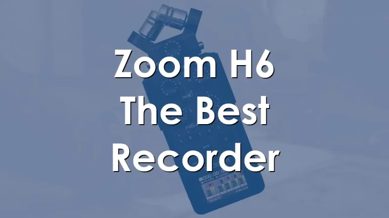 Zoom H6 Portable music recorder (with text