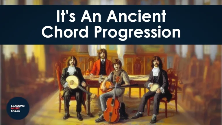 The lament bass chord progression in Now and Then by the Beatles