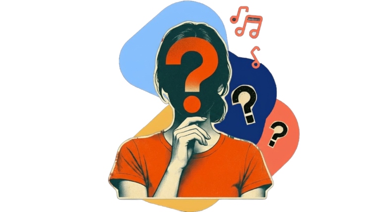 Woman with question mark Modal Guide Mini Course