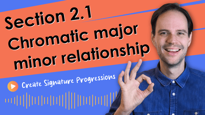 2.1 What is a chromatic major minor chord relationship